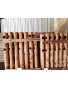 Barrière rondin 2 trous Ø140 - 1,5m